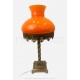 Μπρονζέ βάση με ζωγραφισμένη   καμπάνα 24άρα